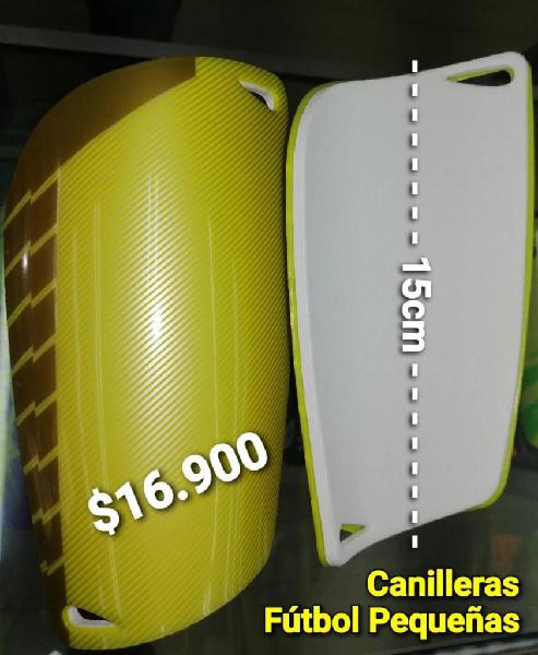 CANILLERAS PARA FUTBOL PEQUEÑAS PRO 15CM