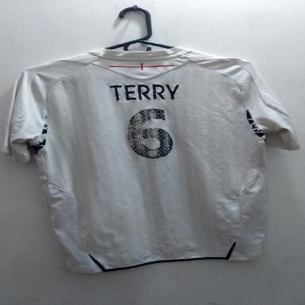 Camiseta Original Inglaterra #6 Terry