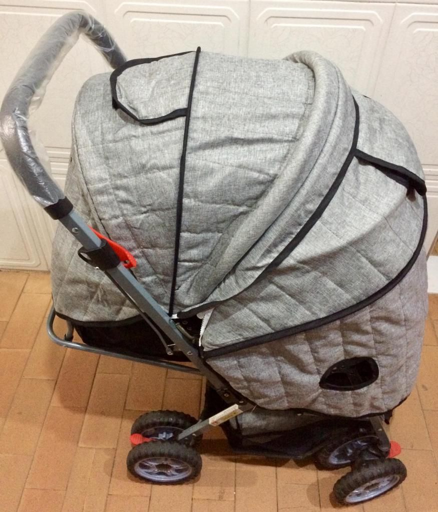 Coche paseador reversible para beb