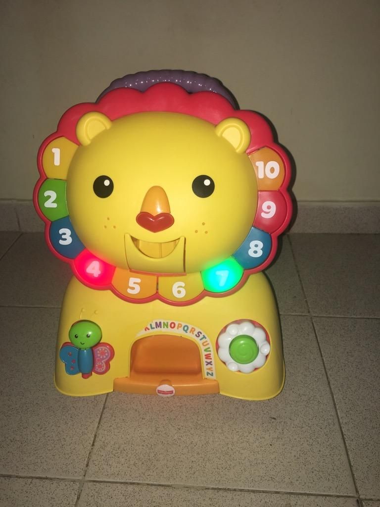 Montable Y Andadera Leon Fisher Price