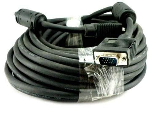 25 Ft Svga Super Vga M / M Monitor / Lcd / Proyector Cable