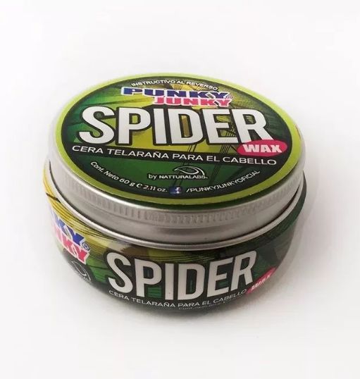 Cera Spider Punky Junky Cabello Telaraña Mate 100 Original