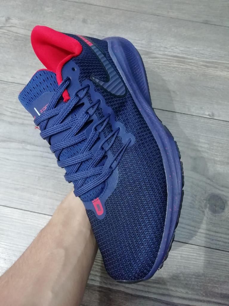 Zapatillas Nike Zoom Azul Rojo Originales Envío Gratis