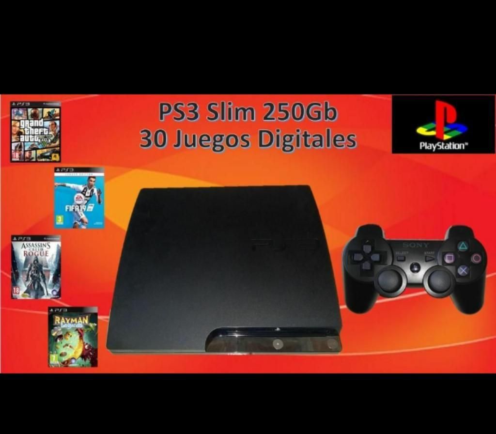 Play 3 Slim de 250GB 1Control