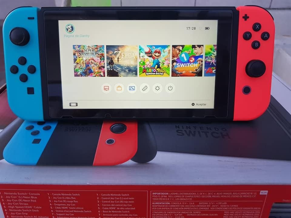 Se vende Nintendo Switch Hackeada