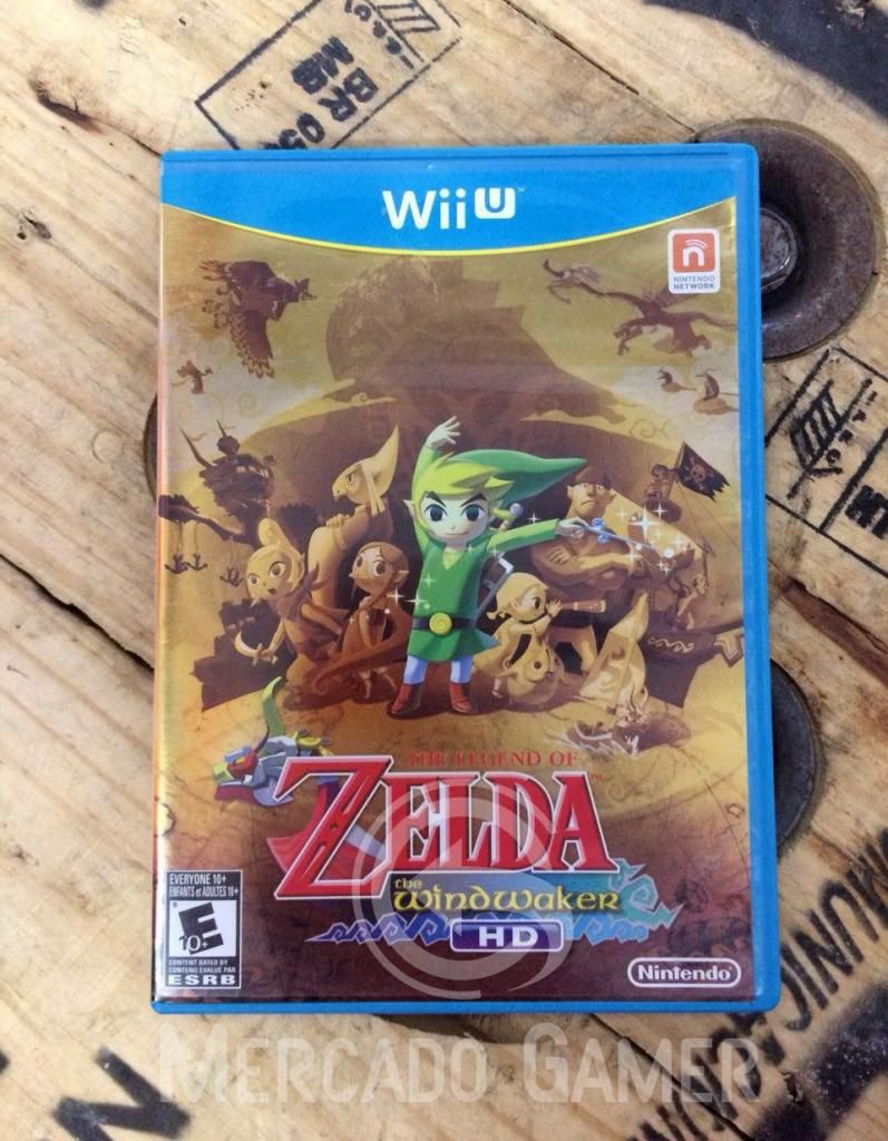 The Legend of Zelda The Windwaker usado Nintendo WiiU