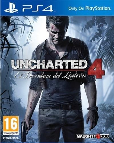 Uncharted 4 para PS4 en medio físico BLURAY Nuevo