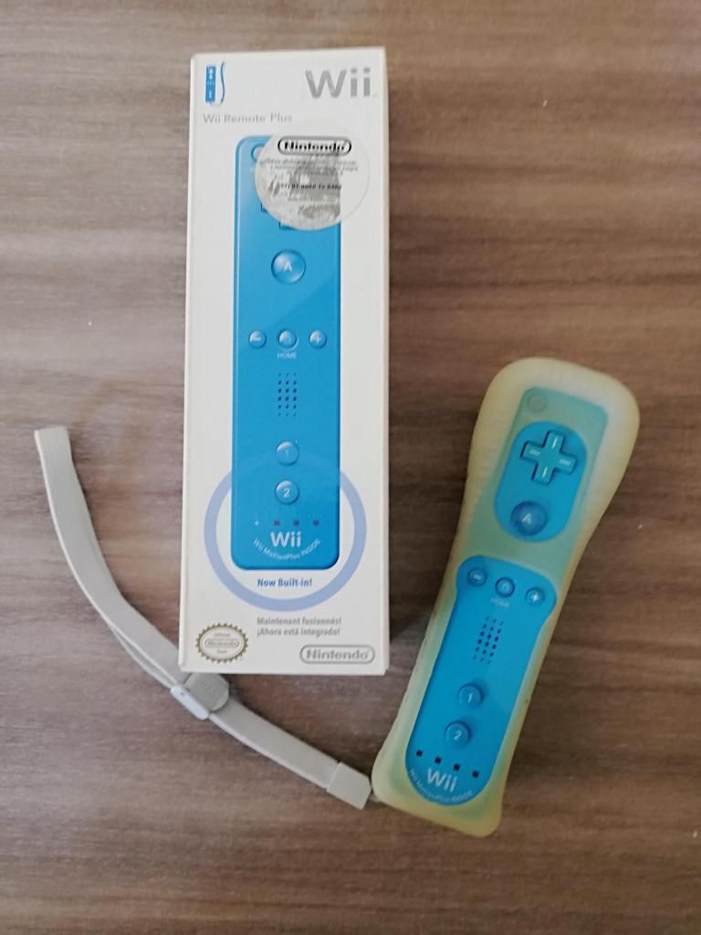 Vendo Control Wii Remote Plus Azul Original