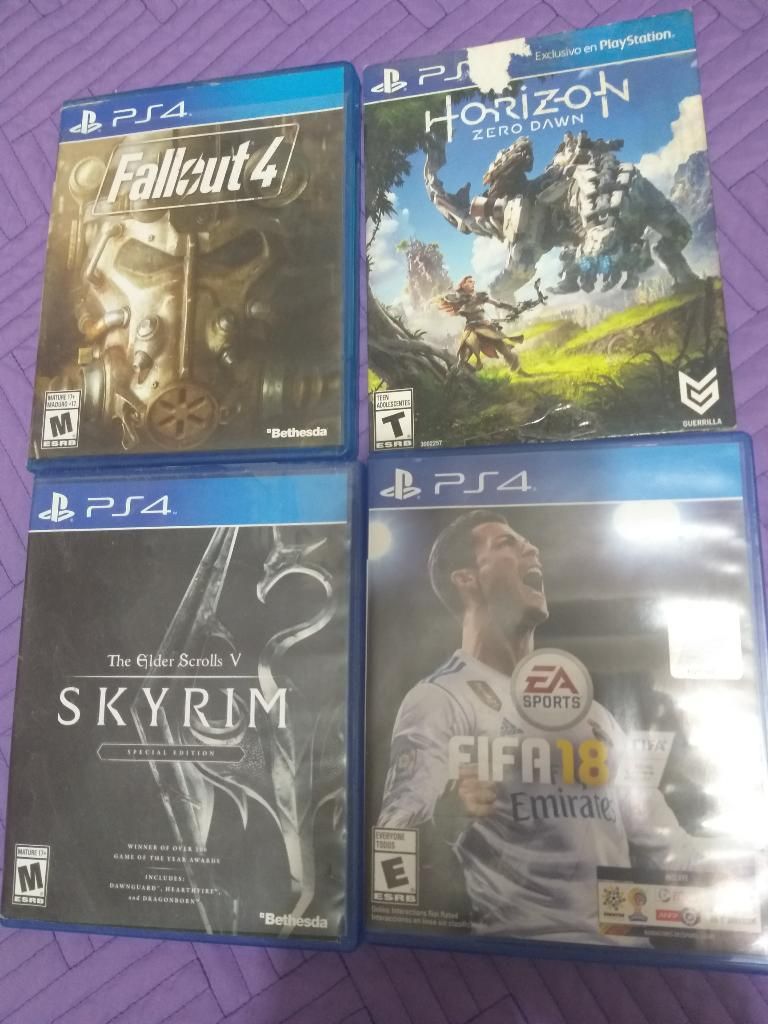 Vendo Juegos Ps4