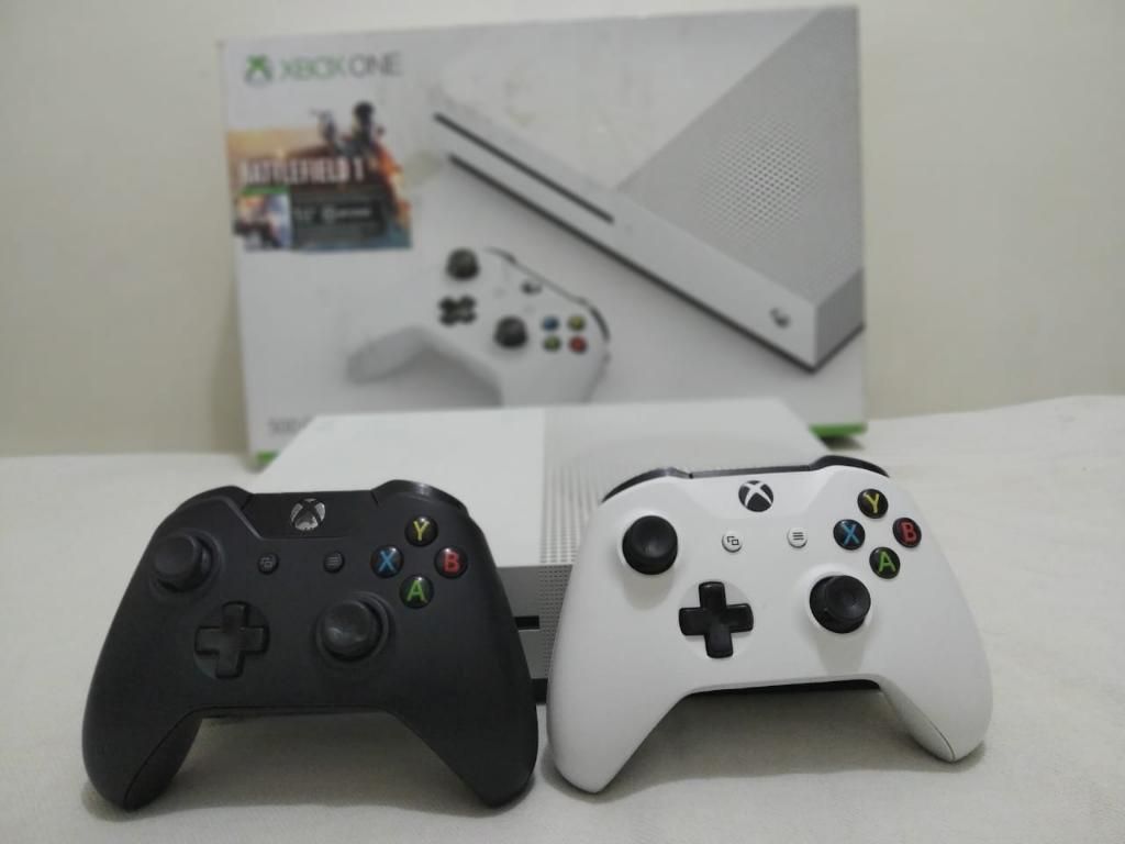 Vendo Xbox One S 500gb 2 Mandos Y Juegos