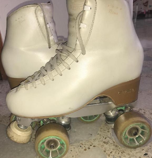 Patines profesionales de patinaje artstico tico