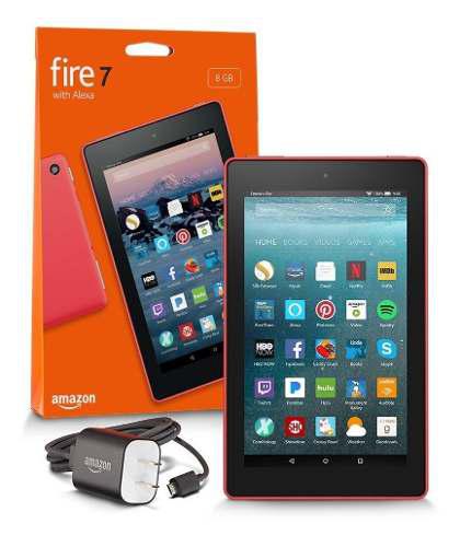 Tablet Amazon Kindle Fire 7 Quad Core Con Alexa 8gb Expandib