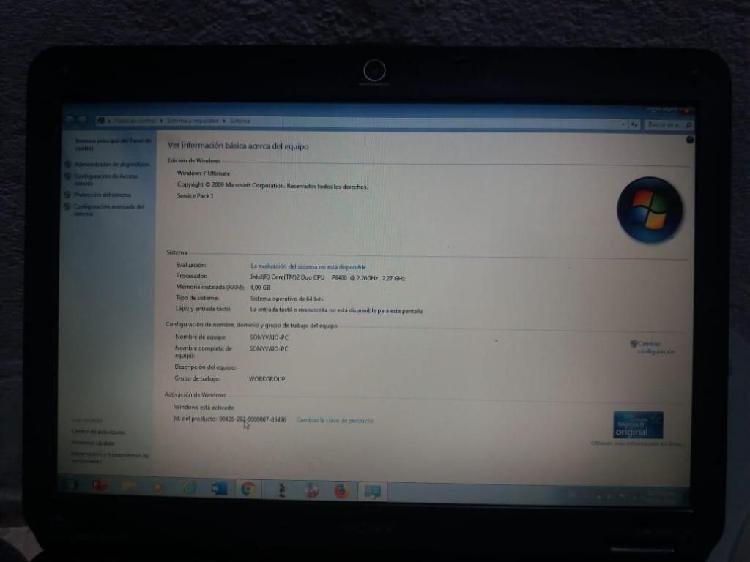 vendo portatil 320 negociables