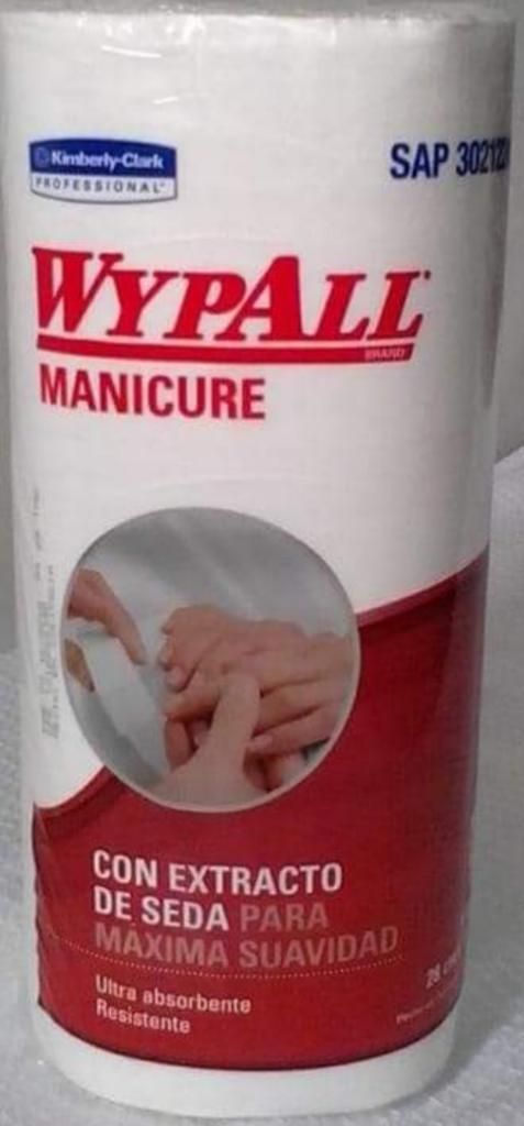 Toalla Wypall Desechable para Manicure