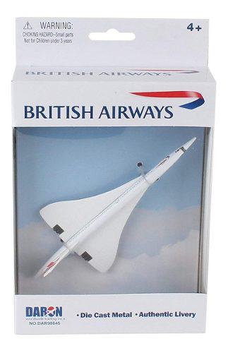 Daron British Airways Concorde Solo Avión De Juguete