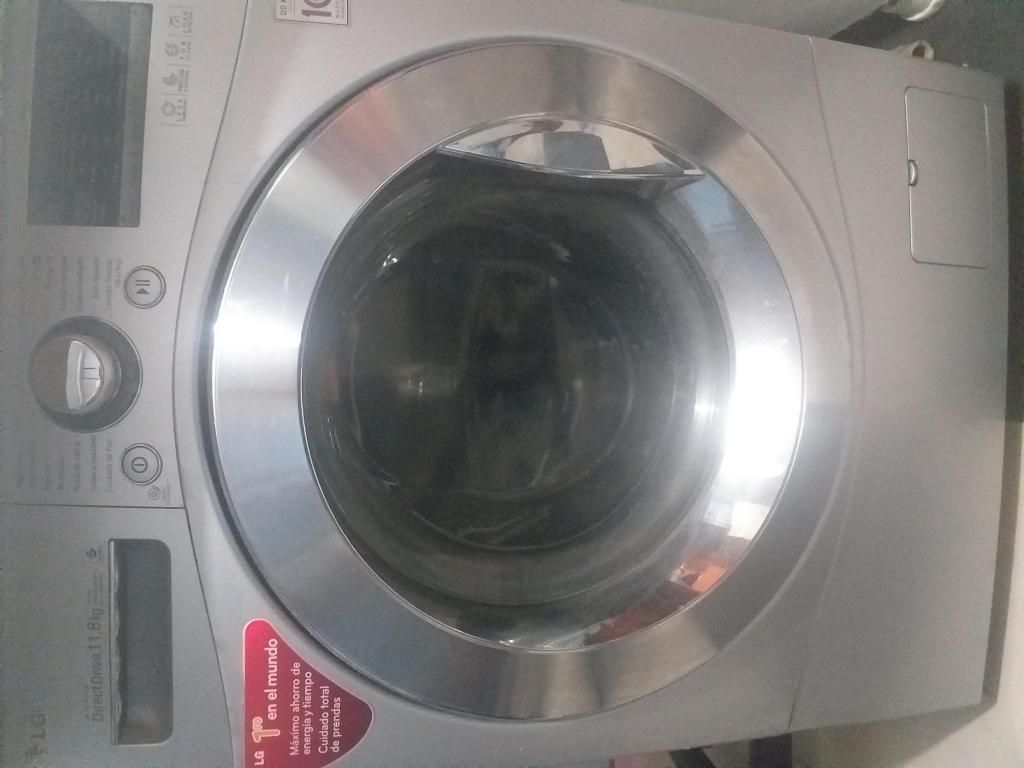 Lavadora secadora lg