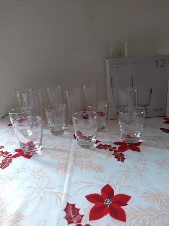 Set vasos de vidrio Geneve
