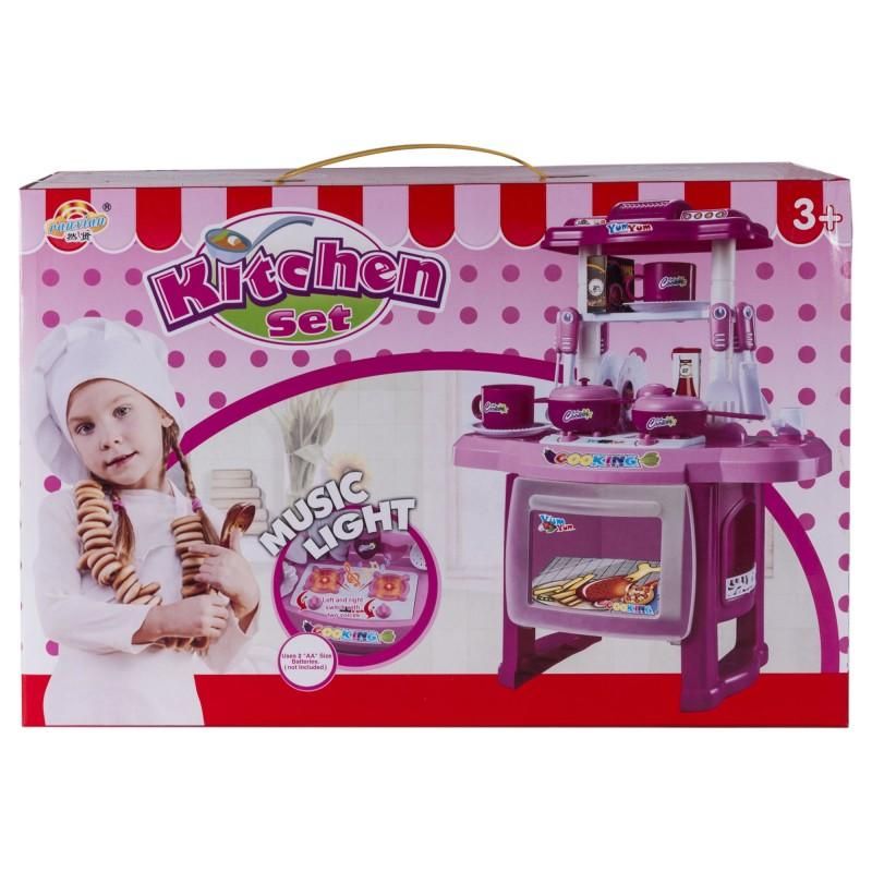 Cocina Infantil Niñas con Accesorios y sonidos Nueva!