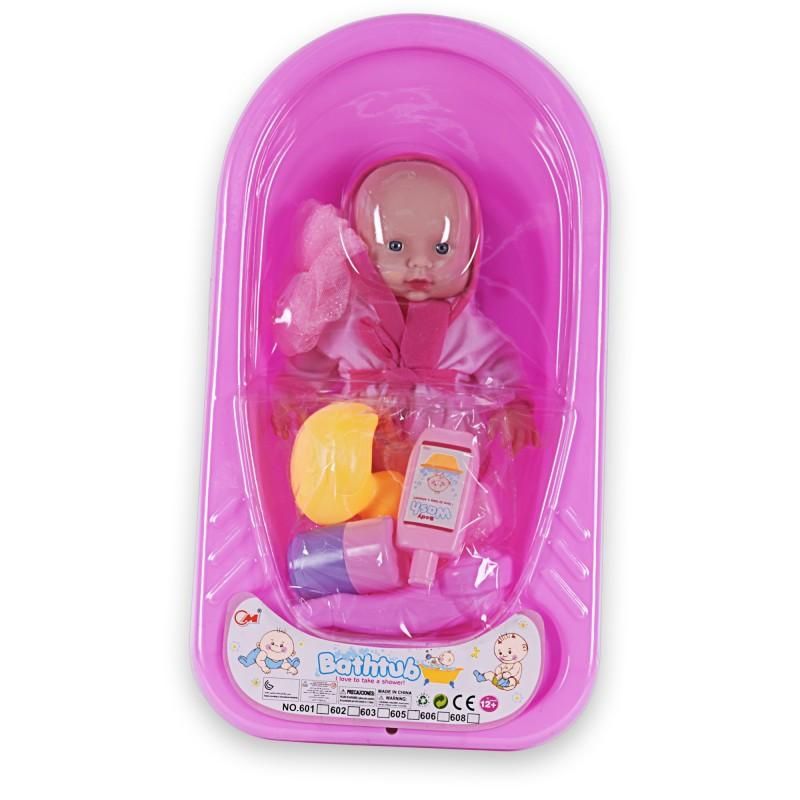Set Tina con bebé de juguete y accesorios Nueva!