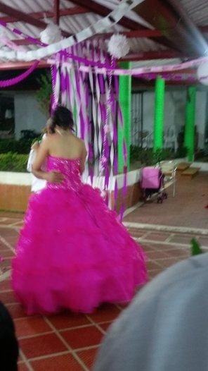 VESTIDO QUINCEAÑERA