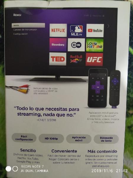 Vendo Roku Express Nuevo