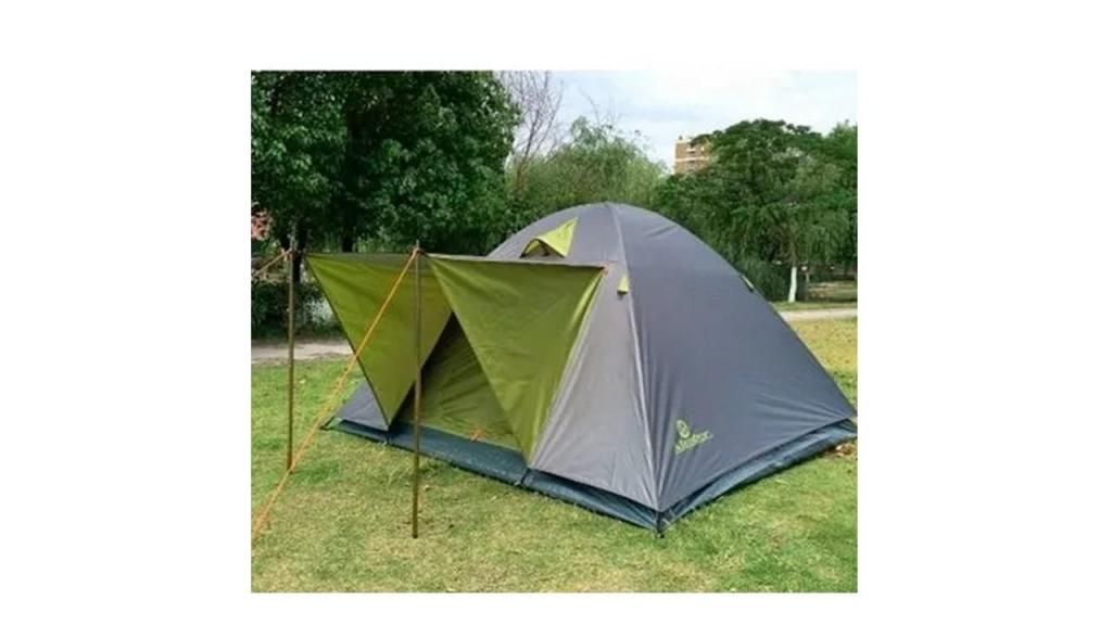 Camping 4 Personas Con Sobrecarpa Todo Clima