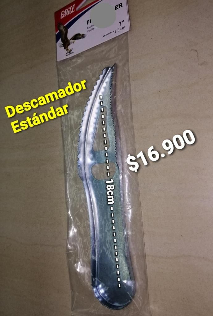 DESCAMADOR ESTANDAR