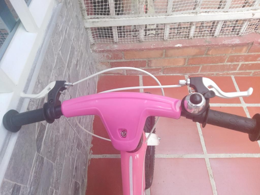 Bicicleta con disco de freno