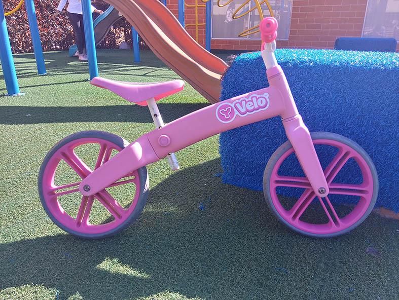 Bicicleta de equilibrio para niña