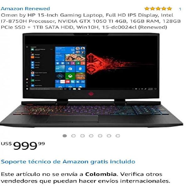 Laptop Gamer Ultta Oferton a 30% Menos