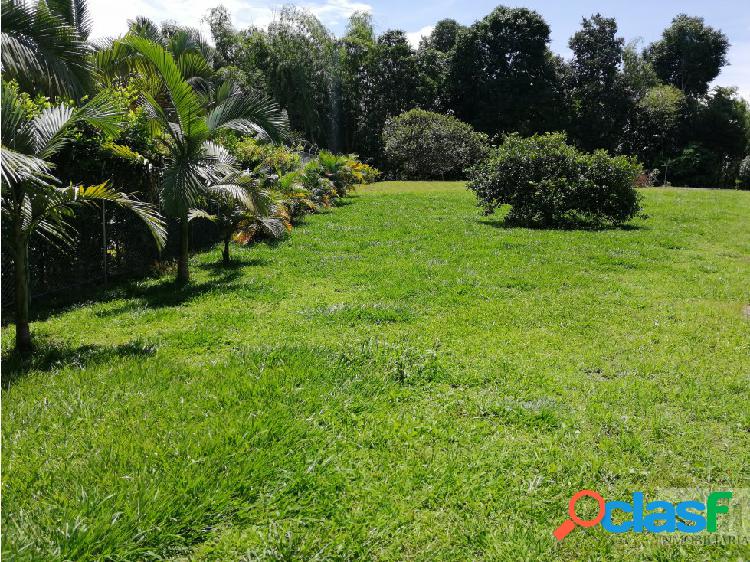 VENTA LOTE EN COMBIA PEREIRA