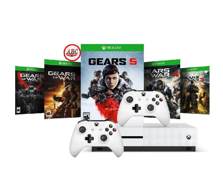 Xbox One S 1tb Gears Of War 5 4 Juegos Extra 2 Controles