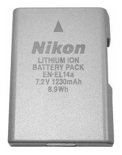 Batería Cámara Nikon En-el14a D5600 D3300 D5500 D3400