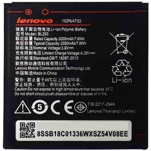 Bateria Lenovo A2010 A2016 Vibe B Bl253 Nueva