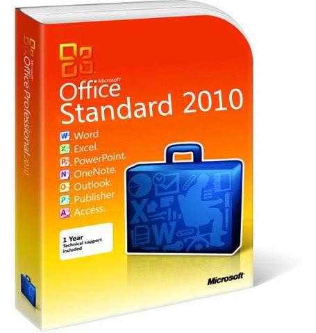 Paquete De Office 2010 Standar