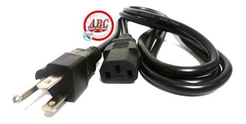 Cable Poder Pc Torre Cpu 1.10mt