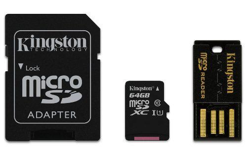 Kingston Digital 64gb Mobility Multi Kit Flash Memory Card