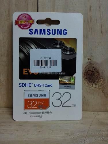 Memoria Samsung 32 Gb Ideal Para Camaras Digitales