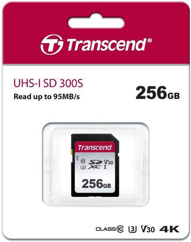 Memoria Sd Transcend 256gb Cl10 95mbs Para Camara Digital Pc