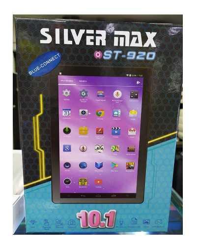 Tablet Silver Max De 10.1 Pulgadas Doble Sim Card 16gb