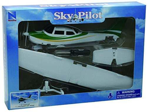 Newray 1:42 Cessna 172 Skyhawk Con Rueda Diecast Aircraft