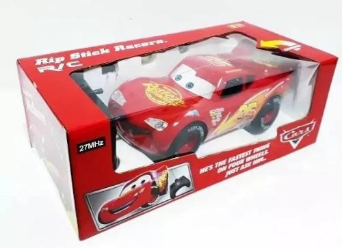 Carro Cars Rayo Mcqueen Original A Control Remoto Con Luces