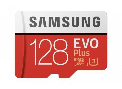 Memoria Micro Sd 128gb + Adaptador Samsung Clase 10 Evo Plus