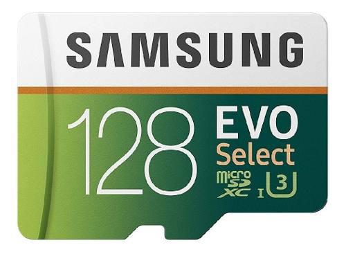 Memoria Micro Sd 128gb Samsung Evo Select 100mb/s Sdxc