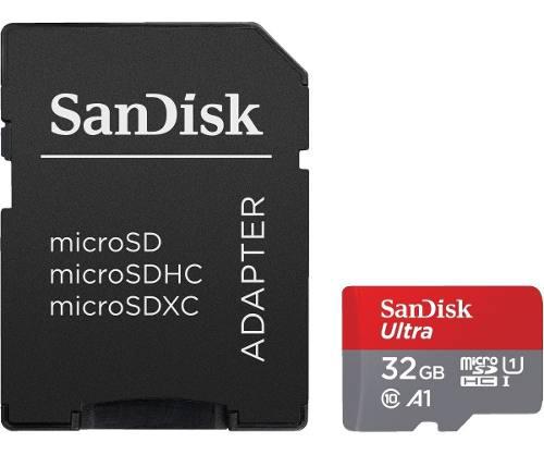 Memoria Micro Sd 32 Gb Sandisk Clase 10 Ultra 98mb/s