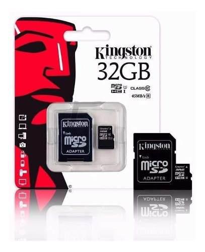 Memoria Micro Sd 32gb Kingston Clase 10 Celulares Tablet