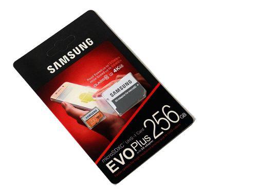 Memoria Micro Sd Samsung Evo Plus 256gb Clase 10 4k 100mbs