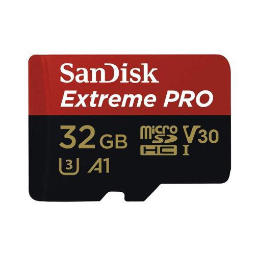 Memoria Microsd Sandisk Extreme Pro 32gb U3 C10 4k 100mb/s