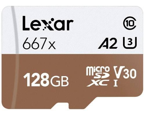 Micro Sd Lexar Professional 128 Gb 667x - Clase 10, U3, A2