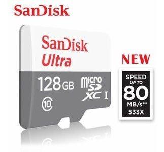Sandisk Ultra Micro Sdxc Uhs-i 128gb C10 80mb/s